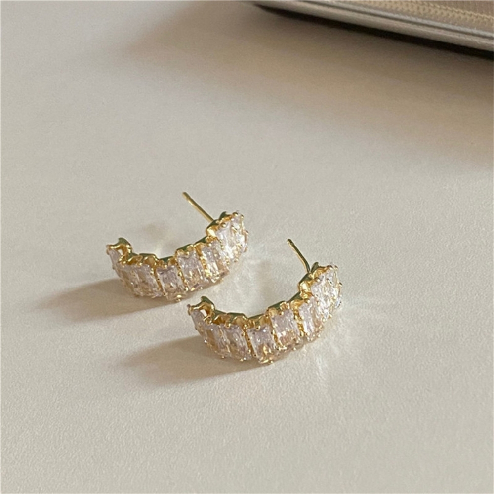 Gold plated earrings - Picture 5 of 6